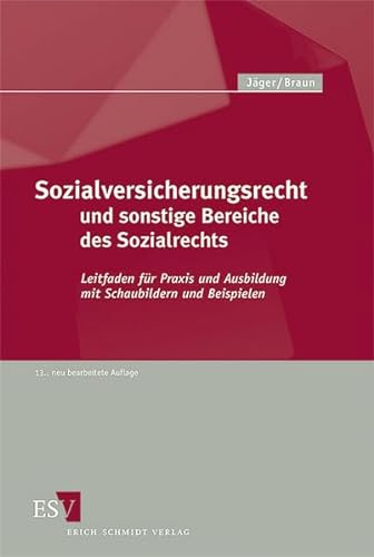 Sozialversicherungsrecht und sonstige Bereiche des Sozialrechts: Leitfaden für Praxis und Ausbildung mit Schaubildern und Beispielen von Erich Schmidt Verlag
